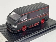 404 Error 1/64 豐田 Hiace 5代 貨Van 改裝版 啞黑 限量版 Toyota mini Van Dynast Limited Edition 499pcs 車模