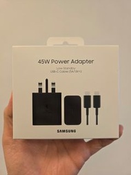 Samsung 原廠45w火牛，盒有一條1.8m type c to type c與充電線