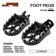 JFG ที่รองเท้าคู่มอเตอร์ไซค์แข่งสำหรับ Suzuki RM125 RM250 RM250Z RMX250 DR-Z 400 /E/s/sm อะลูมิเนียม