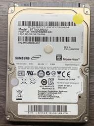 二手良品SAMSUNG 750GB 5400轉 型號:ST50LM022門市保固30天(H87)