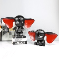 Modern Decorations Model Room Home Cartoon Shopping Mall Big Ears Sculpture Ornaments Dumbo Animal C