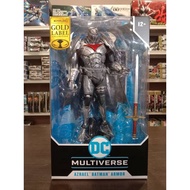 Original McFarlane Toys. DC Multiverse. Azrael Batman Armor. Batman: Curse Of The White Knight Silve