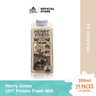Farm Fresh UHT Henry Jones Organic A2 Protein Fresh Milk 200ml x 24 Packs