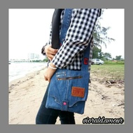 Home Made Sling Beg (Jeans)