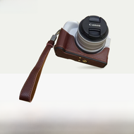 NiYi Focus | กระเป๋าใส่กล้องแบบหนังแท้และเทียมสำหรับกล้อง Canon M50 รุ่นที่ 2 พร้อมฐาน R50 R100 กระเ