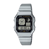 Casio General Vintage Digital Stainless Steel Strap Men Watch A130WE-1ADF