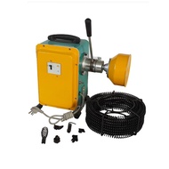 Saluran Mampet Mesin Bor Pembersih Pelancar Pipa Electric Drain Cleaner Machine 370W With 19.5 Meter