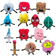 《The Battle of Neverland》（BFDI）Plush Toy - Character Figures（Folhas、Fogos、Bolhas Etc.） ，Cute C