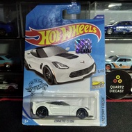 Hot Wheels Corvette C7 ZO6 White Gloss Factory Sealed