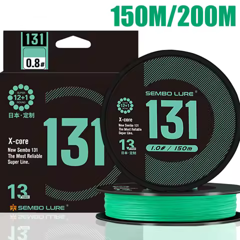 SEMBO 131 Braid Pe Fishing Line Super Strong Braided Line Japan Multifilament Wire For Carp Bass Fis