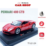 Bburago 1:24 scale Ferrari 488 GTB car model