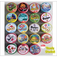 [SG Ready Stocks] Spot it Card Games / Dobble / Educational Card Games For Kids / Popular Card Games