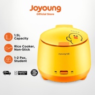 Joyoung Sally 1.5L Mini Fast Cook Rice Cooker/Non-Stick Hot Pot/1-2 pax/Safety Mark/1 Year Warranty