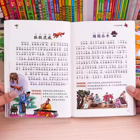Chinese Idiom Stories Illustrated Edition Chinese Version