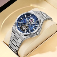 BONEST GATTI Men's Automatic Mechanical Watch Sapphire Glass Stainless Steel Strap Luminous watch