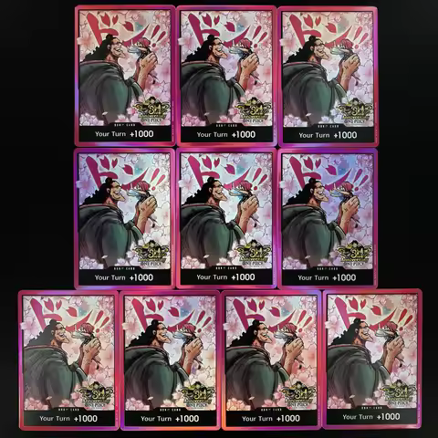 One Piece TCG OPCG English Kuma and Bonney DON Card set Chinese OPTCG 3rd Anniversary Set Anime Coll