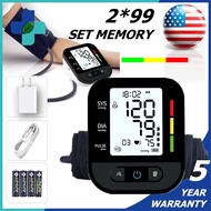 【COD】 Blood Pressure Digital Monitor With Charger Bp Rechargeable