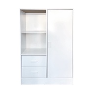 [SPACE SAVING STORAGE] MULTIPURPOSE WARDROBE/ WARDROBE WITH MINIMALIST DESIGN/ WOODEN WARDROBE/ ALMARI BAJU/ ALMARI KAYU