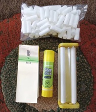Paket lengkap linting kertas papir e55e menthol