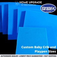 Uratex [Customized Foam - Crib Mattress](22x36, 35x35, 38x38, 60x120cm, 150x180cm, 26x38 etc.)