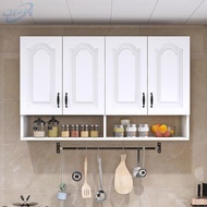 🧨🎇Solid wood furniture kitchen wall cabinet cupboard guest dining room storage kabinet almari dapur 