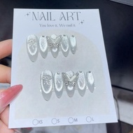 Nailbox Diamond Cat Eye Design Ovan M07