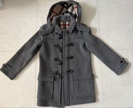 Burberry 灰色牛角扣外套