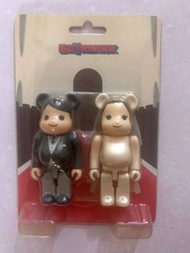 全新 現貨 Bearbrick Wedding 2012 Be@rbrick 100% 結婚 膠面變黃