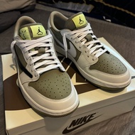 Nike Air Jordan 1 Golf x Travis Scott Neutral Olive 低筒 倒勾 橄欖綠