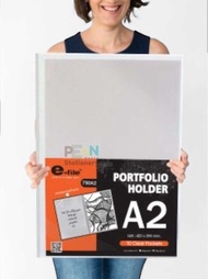 แฟ้มสะสมผลงาน สามารถสอดปกได้ E-file ขนาด A2A3