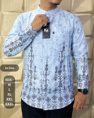 Kemko KH Baju Kemeja Koko Muslim Kemko KH Kemeja Koko KH Tangan Panjang Ada size Jumbo