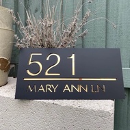 House number plate. House number plate. Order upon request