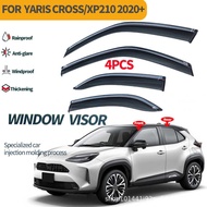Suitable for Toyota Yalex CROSS Rain Block YARIS CROSS xp210 2020 Window visor