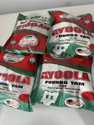 AYOOLA POUNDO YAM FLOUR. Farine digname/ Garin sakwara . 0.9kg/2 lbs. get ready in 5 minutes