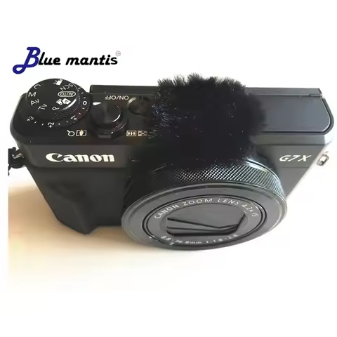 10Pcs Wind Muffler Deadcat For Canon G7x Mark II G9X Micromuff For Microphone Cover For Canon G7X MA