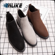 Chelsea Boots Men's Leather Men's Boots Korean England Martin Boots Formal Shoes
