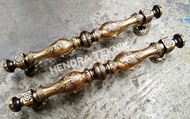 HANDLE PEGANGAN PINTU DOUBLE KUPUTARUNG KUNINGAN ANTIK DA VINCI GAGANG CLASSIC PINTU MEWAH