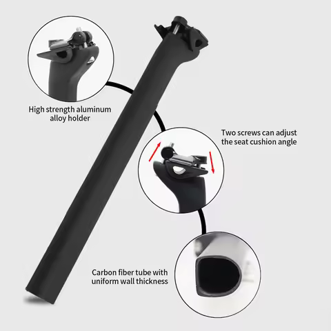 D-Shape Carbon Fiber Seatpost 15mm Offset for Colnago C64 C68 & for Cervelo V3Rs V3 V4Rs Bike Seat P