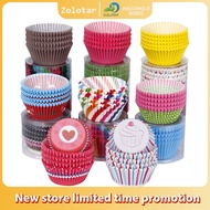 Zolotar 100pcs Cupcake Liner Muffin Cupcake Cake Baking Liner Wrapper Paper Cup