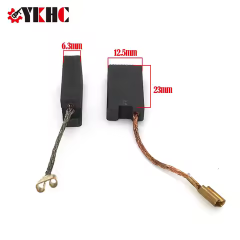 2pcs Carbon Brush Replace For Hilti TE80 TE40 TE50 TE56 TE60 TE500 TE46 Hammer No Auto&With Auto Acc