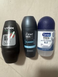 Dove LYNX Sanex 止汗劑