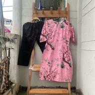 2hand flower set, waist 56 to 62cm, length 66cm, code 307