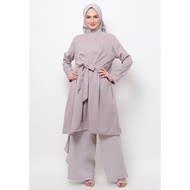 Hazelnut Indonesia - Meadow Top - Blouse Top / Blouse / Top Wanita - Grey