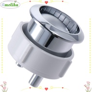 MOLIHA Dual Flushing Toilet Water Tank Button, ABS Silver Toilet Flush Button, Portable Plastic Toilet Push Button Spare Parts Worker