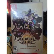 the alliance alive hd remastered switch used game