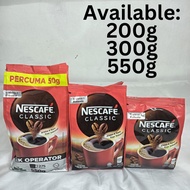 Nescafe Classic Refill (200g/300g/550g)
