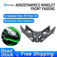 Aerodynamics Winglet Front Fairing for Kawasaki Ninja 300 Ninja 250 2013 2014 2015 2016 2017 Ninja25