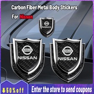 High quality Car Logo Emblem Badge Chrome Sticker 3D Metal Carbon Fiber Car Body Door Rim shielding 