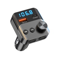 3Life Car Transmitter Bc91 Bluetooth 5.3 Fm Audio Fast Charging U Disk Live Broadcast Cvc Noise Redu