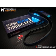 TIMING BELT BM111 154 YU 29 PROTON MITSUBISHI MIVEC 4G92 1.6 CK SUPER KEVLAR BLUE